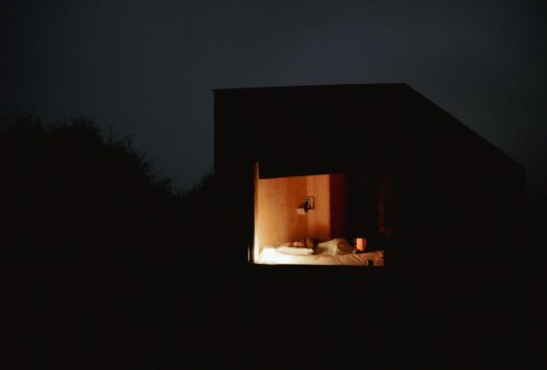 Thumbnail of http://woman%20sleeping%20in%20a%20cabin%20at%20night